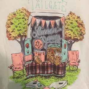 White Lauren James L/S Tee